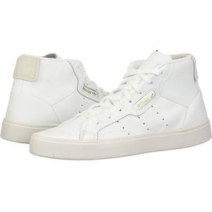 Adidas Women’s Sleek Hi-top White Sneakers sz 7